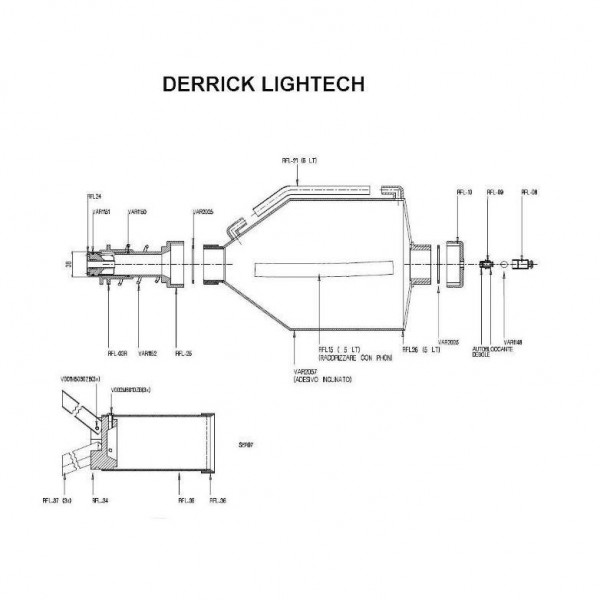 Pièce détachée pour derrick Lightech Joint VAR1150
