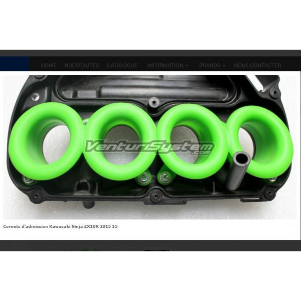 Cornets Venturi Kawasaki ZX10R 11-15