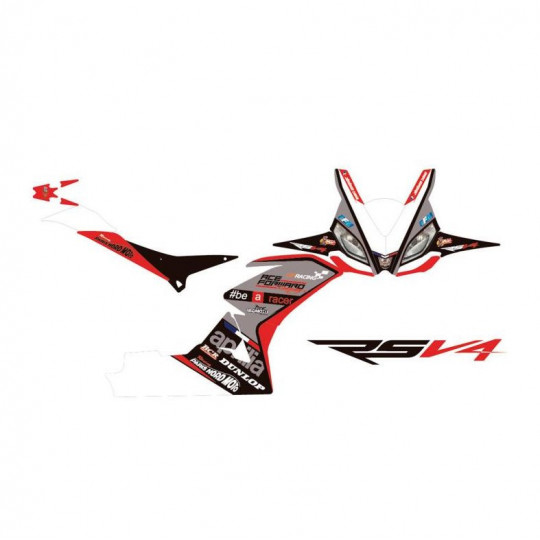 Kit déco personnalisable Aprilia RSV4 pour poly CRC ou S2 Concept