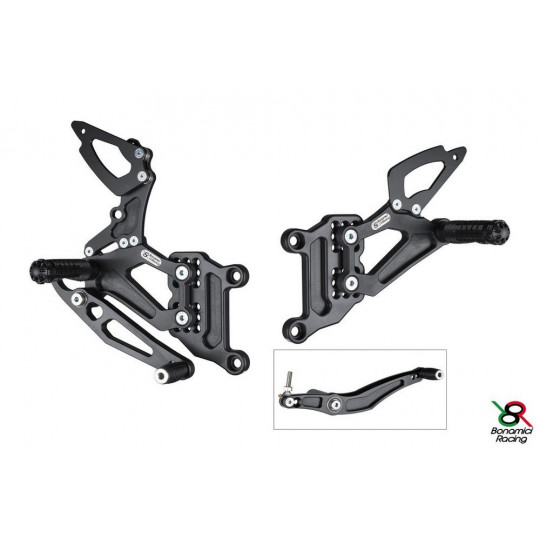 Commandes reculées Bonamici Yamaha R1 98-03