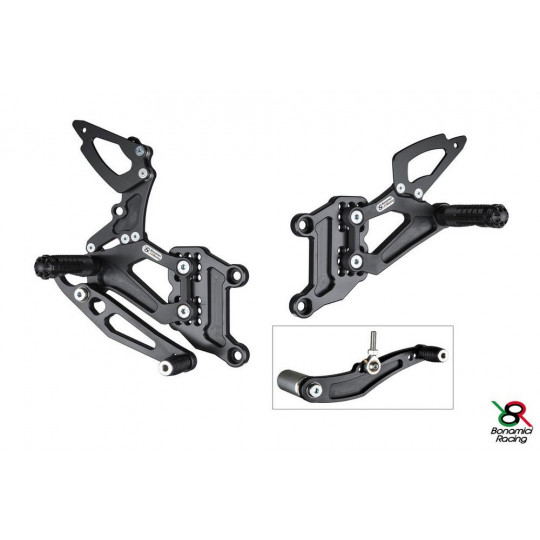 Commandes reculées Bonamici Yamaha R6 99-05