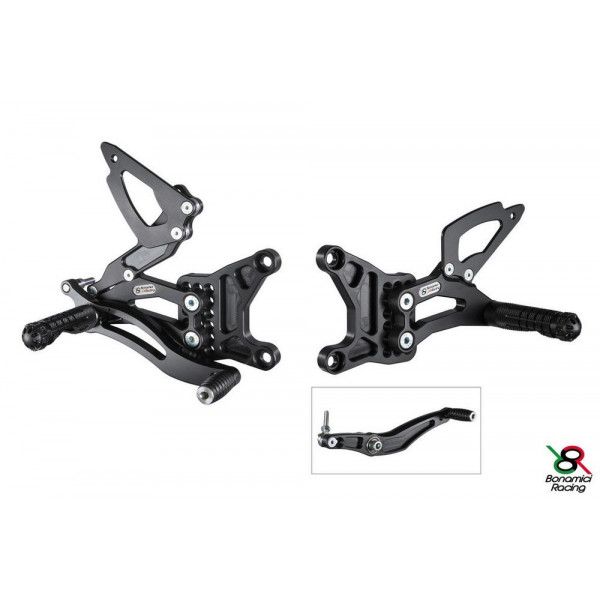 Commandes reculées Bonamici Yamaha R6 06-16