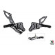 Commandes reculées Bonamici Yamaha FZ1-FZ8-Fazer 06-15 en standards, sélecteur inclus