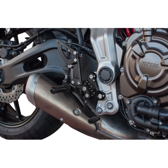 Commandes reculées Bonamici Yamaha MT07 14-20