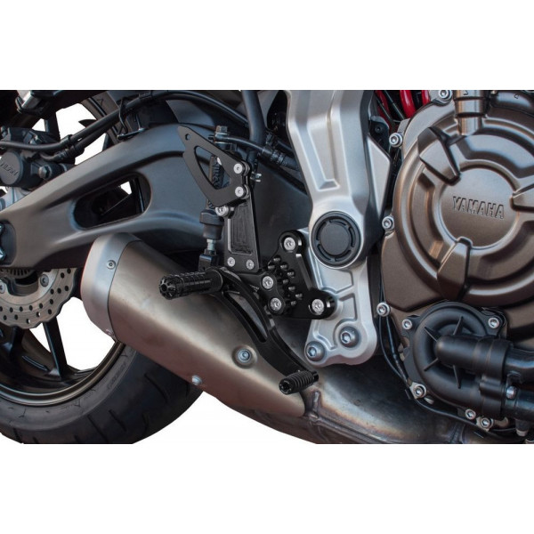 Commandes reculées Bonamici Yamaha MT07 14-20