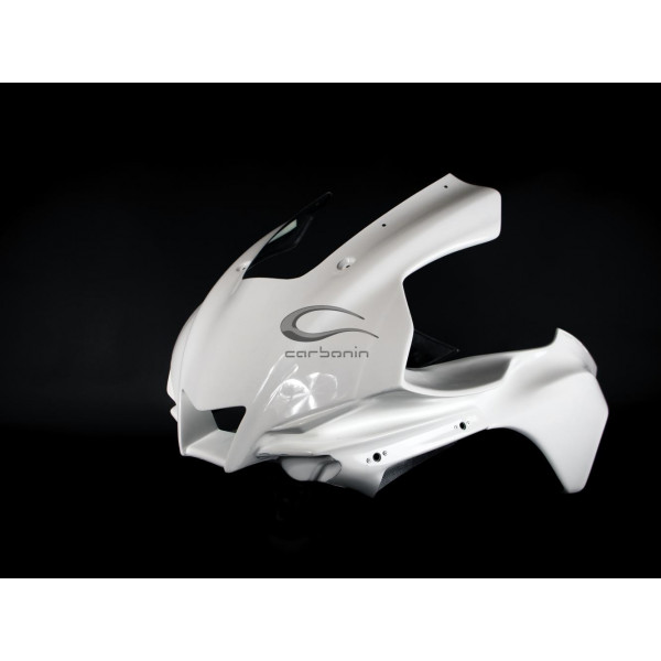 Carénage Avio fibre Carbonin Yamaha R1 2020-2021 - Tête de fourche
