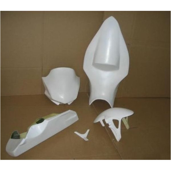 Carénage poly complet - Tête de fourche cup 1 Access Composites Yamaha FZ6 et Fazer 2004-2006 