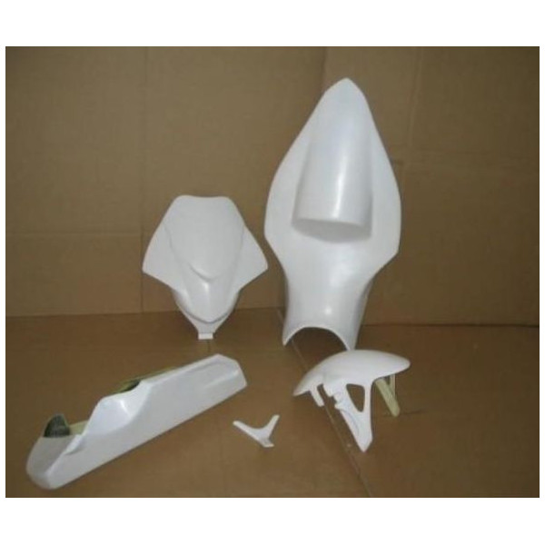 Carénage poly complet - Tête de fourche cup 2 Access Composites Yamaha FZ6 et Fazer 2004-2006 