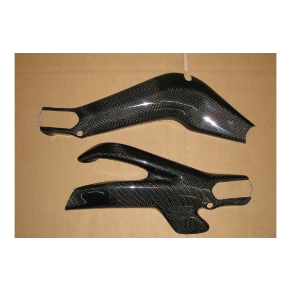Protections de bras oscillant carbone Access Composites Yamaha MT09 et SP 13-21