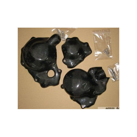 Protections moteur carbone Access Composites Yamaha MT09 et SP - TRACER et GT - XSR 900 14-21