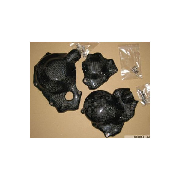 Protections moteur carbone Access Composites Yamaha MT09 et SP - TRACER et GT - XSR 900 14-21