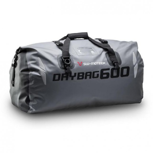 Sacoche de selle étanche à lanières Drybag 600 gris/noir SW Motech MT09 Tracer -
