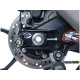 Pions de bras oscillant avec platine R&G RACING noir Yamaha R6 17-22