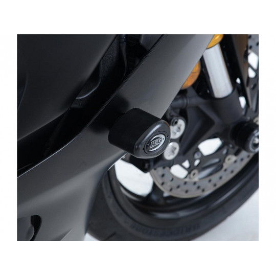 Tampons de protection R&G RACING Aero noir Yamaha R6 17-22