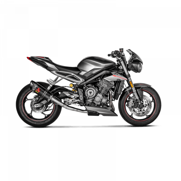 Silencieux Akrapovic Triumph Street Triple 765 S-R-RS 20-22 Silencieux non homologué carbone