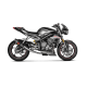 Silencieux Akrapovic Triumph Street Triple 765 S-R-RS 20-22 Silencieux non homologué carbone