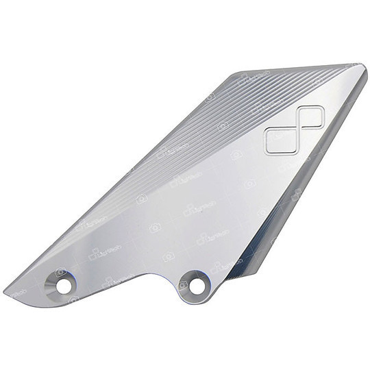 Protège talon gauche en aluminium pour commandes reculées Lightech