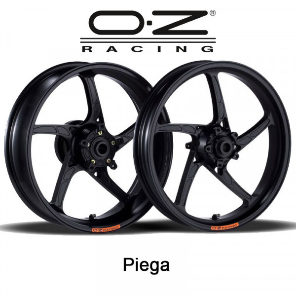 Paire de Jantes aluminium forgé PIEGA OZ - Triumph Street triple 675 07-12