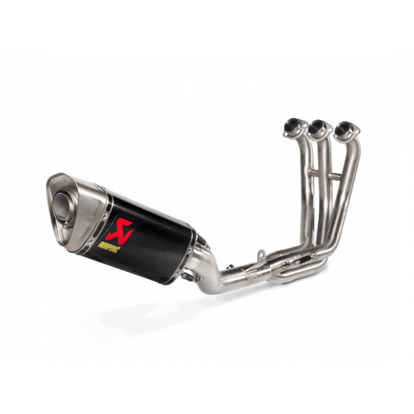 Ligne complète Racing Carbone Akrapovic non homologuée - Yamaha  MT09 et SP 21-22