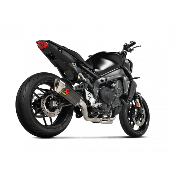 Ligne complète Racing Carbone Akrapovic non homologuée - Yamaha  MT09 et SP 21-22