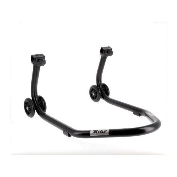 Béquille arrière Home Track Bihr avec supports en V (pour diabolos) noir mat