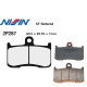 Plaquettes de frein avant ST Nissin - Triumph Daytona 675 06-08