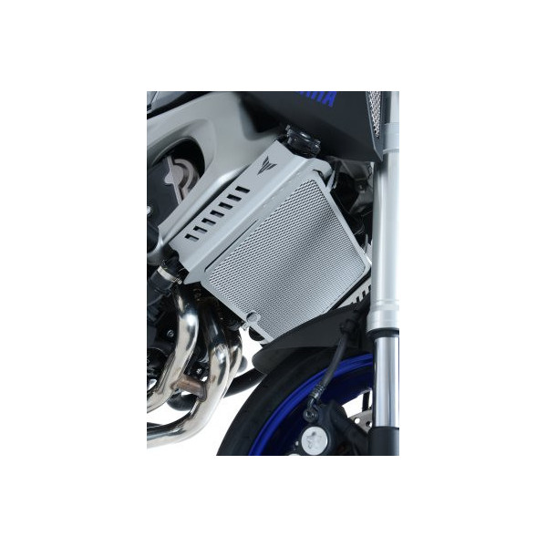 Grille de radiateur R&G alu couleur Titane - Yamaha MT09 13-20 et SP 18-20