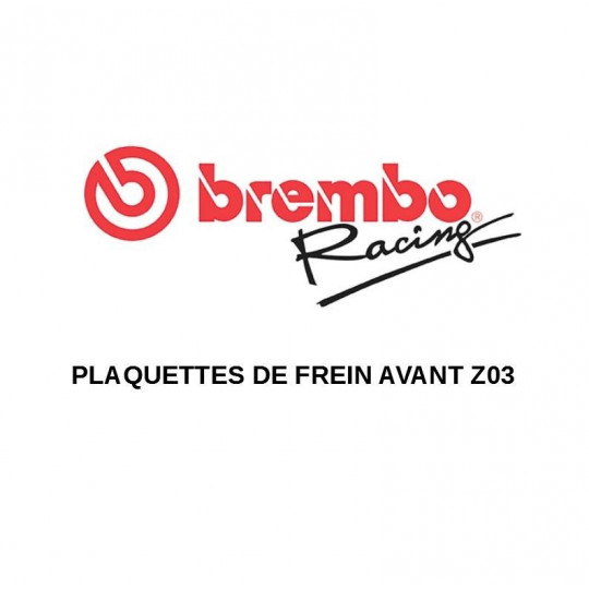 Plaquettes de frein avant Racing Endurance Z03 Brembo - KTM 1290 SUPERDUKE GT-R 13-21