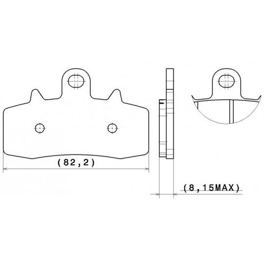 Plaquettes de frein avant racing sinter SR Brembo - Triumph  Street Triple 765 R 17-21