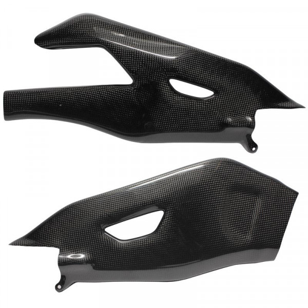 Protections de bras oscillant carbone GRP Yamaha MT10 2016-2021 / R1 2015-2021
