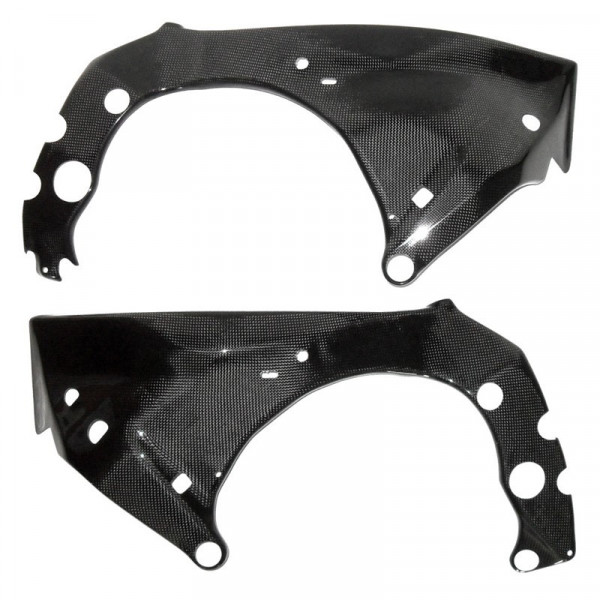 Protections de cadre carbone GRP Yamaha MT10 2016-2021 / Yamaha R1 2015-2021