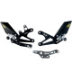 Commandes reculées repose-pieds fixes Lightech Triumph Street Triple 765 R-S-RS 2017-2021