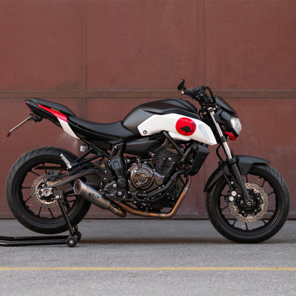 Ligne complète Racing non homologuée silencieux GRID-O titane Spark Yamaha MT07 et TRACER 14-20