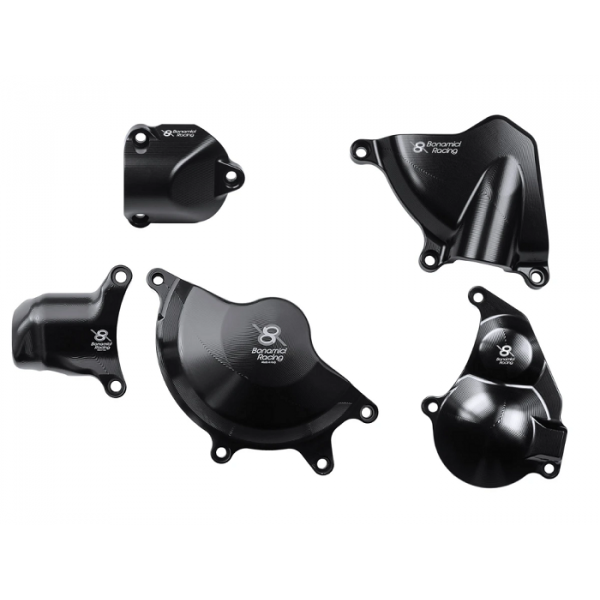 Protections moteur alu taillées masse Bonamici BMW S1000R 2021-2022