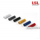 Repose pieds ''Racing'' (la paire) Rouge LSL Triumph 675 et 765