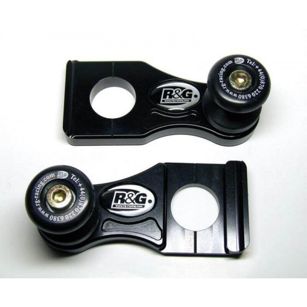Diabolo/pion de béquille R&G - Suzuki GSXR 600 06-10 (avec platines)