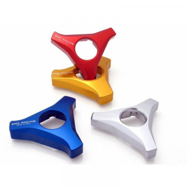Molette de réglage de précharge de fourche CNC exagonale