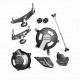 Protections GB Racing Kit complet avec gros tampons de cadre Triumph Daytona 675 et R 06-12