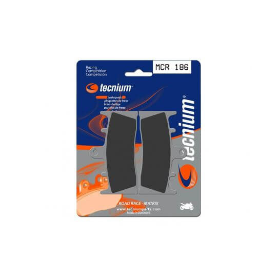 Plaquettes de frein Tecnium racing MCR186