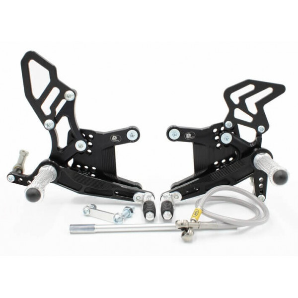 Commandes reculées PP Tuning Kawasaki ZX6R 07-16