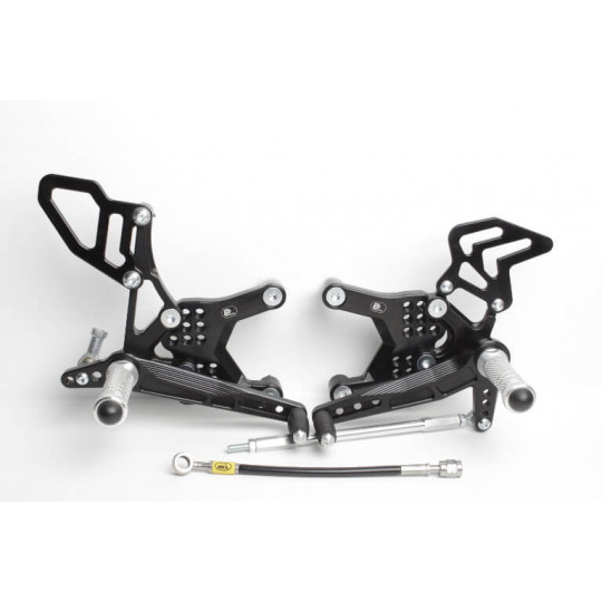Commandes reculées PP Tuning Kawasaki Z900 17-19