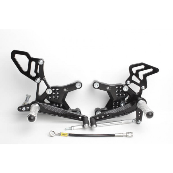 Commandes reculées PP Tuning Kawasaki Z900 17-19