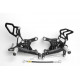 Commandes reculées PP Tuning Kawasaki Z900 17-19