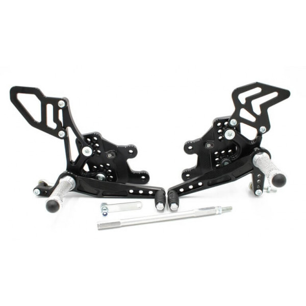 Commandes reculées PP Tuning Suzuki GSXR 1000 07-08