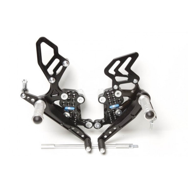 Commandes reculées PP Tuning Triumph 1050 Speed Triple 08-10