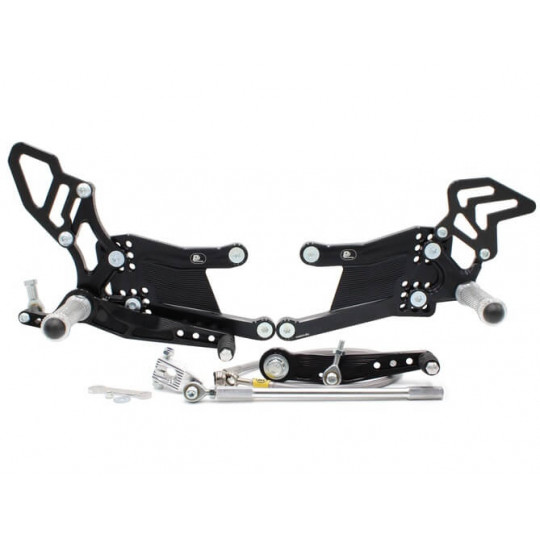 Commandes reculées PP Tuning Yamaha R1 07-08