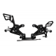 Commandes reculées ARP pour Kawasaki ZX6R 05-17