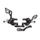 Commandes reculées ARP pour Suzuki GSXR600 11-16/GSXR750 11-16
