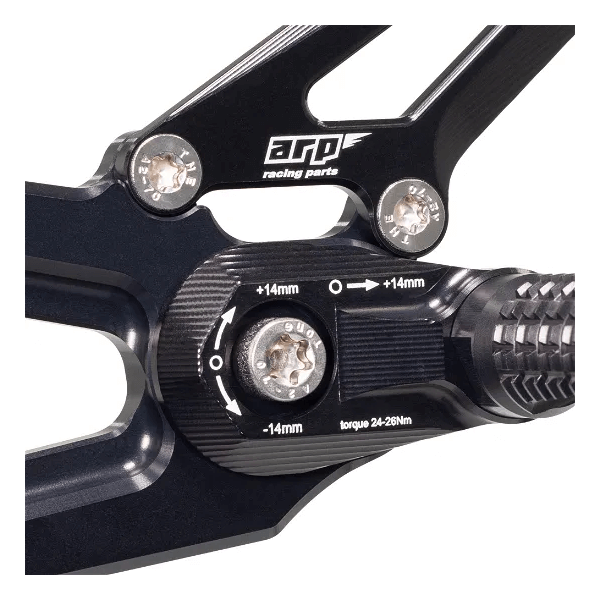 Commandes reculées ARP X-Type pour BMW S1000RR 19-22