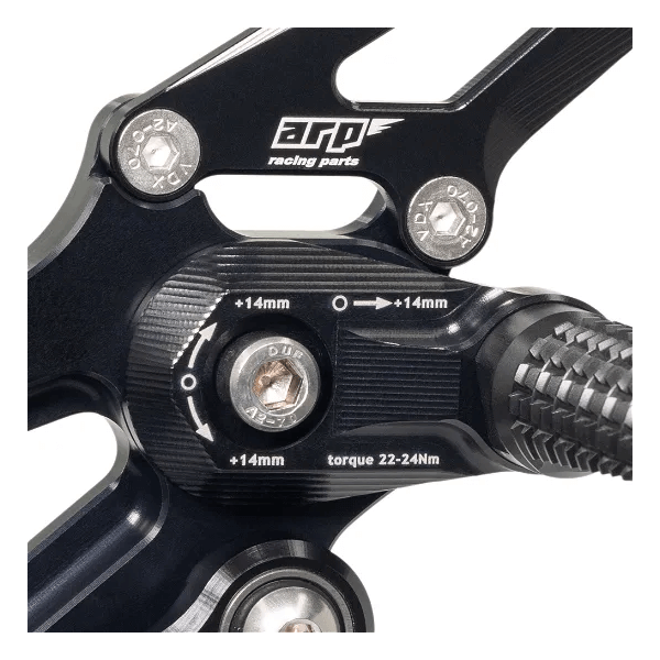 Commandes reculées ARP X-Type pour Yamaha R3 15-22